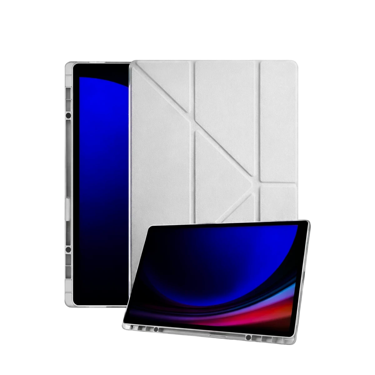 Samsung Galaxy X730 Tab S11 Kalemlikli Mars Tablet Kılıfı - Gri