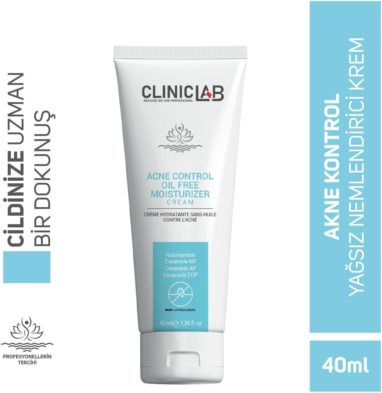 Akne Eğilimli Ciltler İçin Yağsız Nemlendirici Krem 40 ml