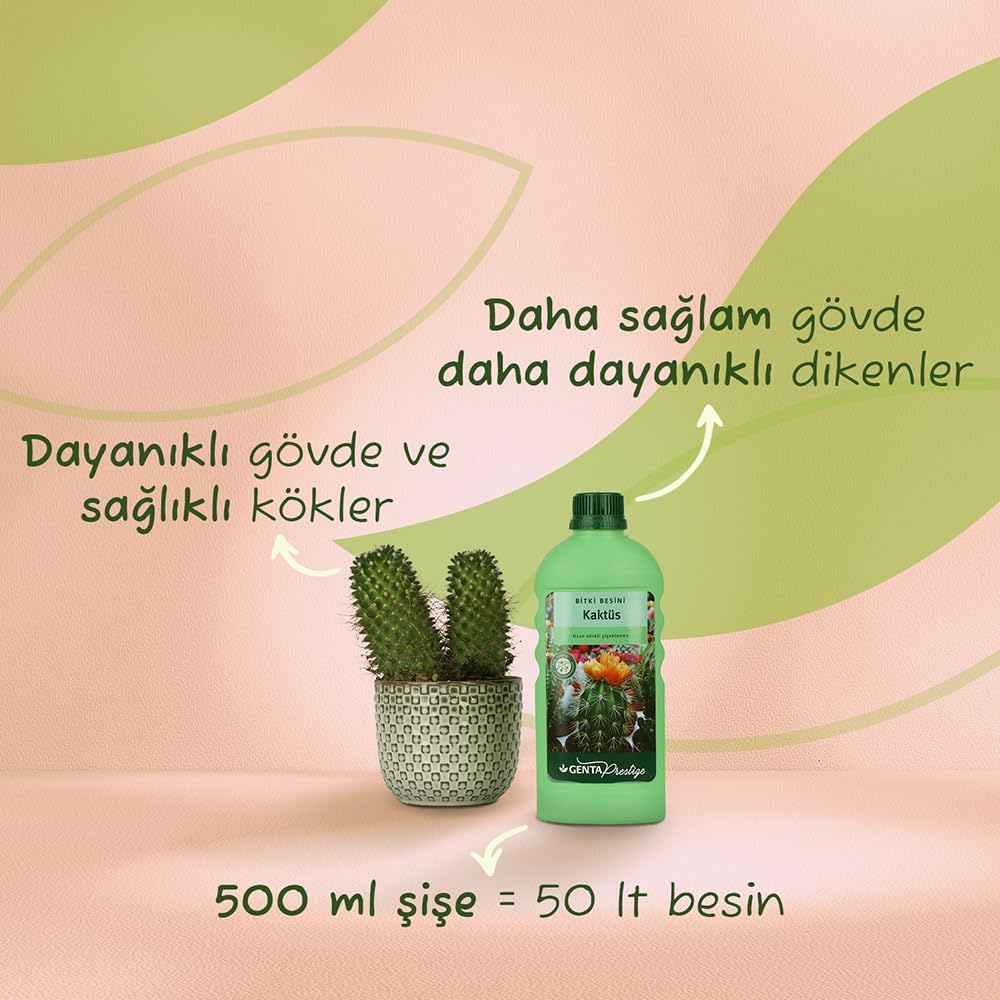 Prestige Kaktüsler İçin Sıvı Bitki Besini Gübre 500 ml