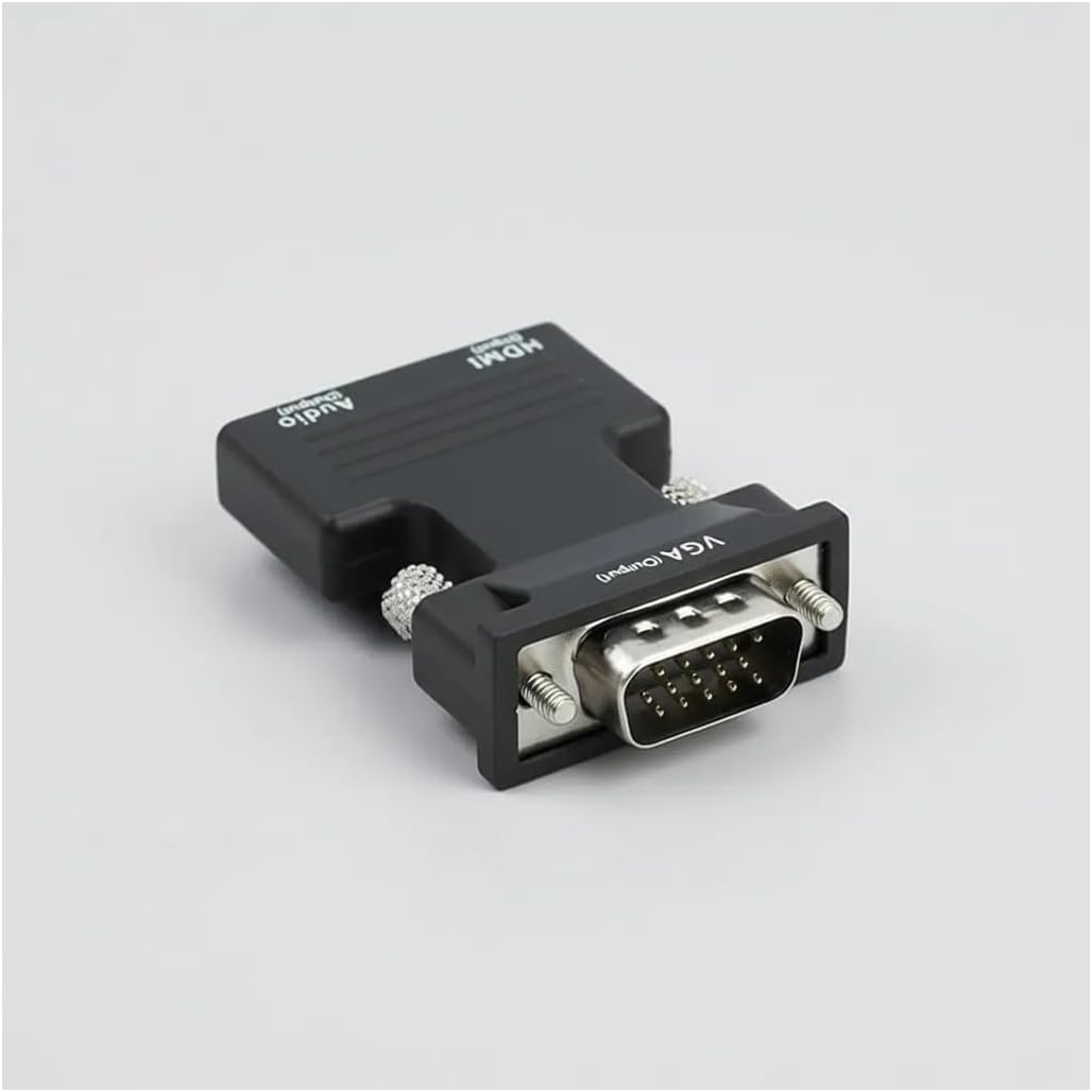 9944 Ses Destekli HDMI To VGA Monitör Çevirici Adaptör Uyumlu HDMI Bağlantı Tipi