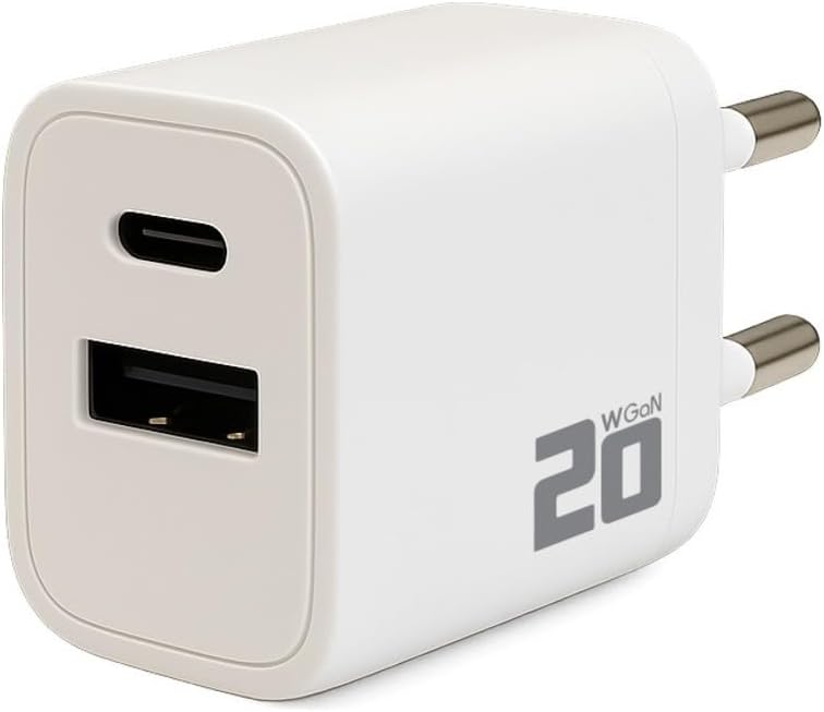 20W GaN Tip-C + USB-A Sarj Seti