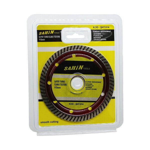 Mermer Granit Seramik İnce Hassas Turbo Kesici Disk 115X22.2-3MM