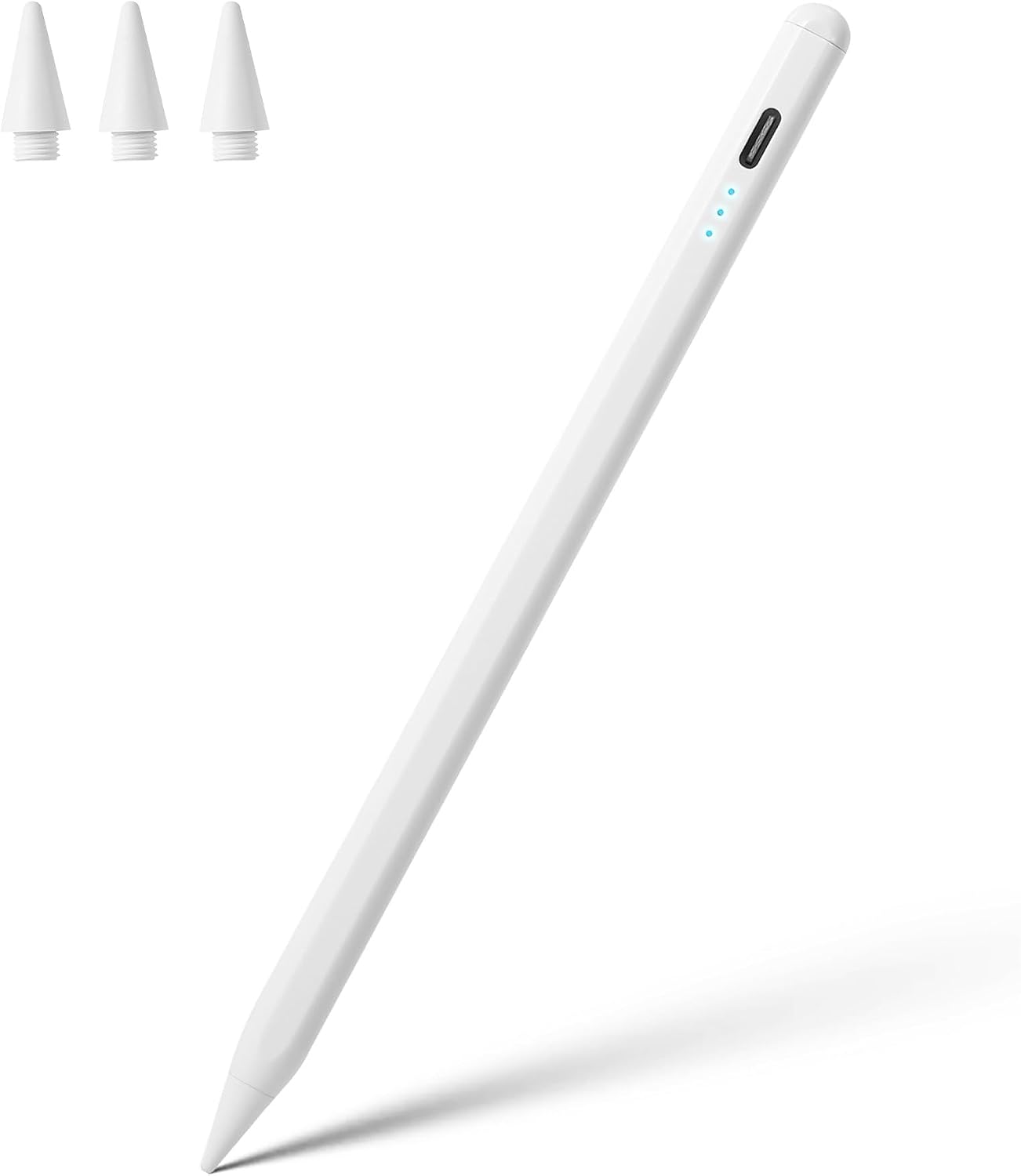 iPad 10. 9. 8. 7. 6. Nesil, iPad Pro 12.9 11 inç, iPad Air 5. 4. 3. Nesil, iPad Mini 6 5, Apple Pencil 1. ve 2. Nesil Alternatif, Akıllı Aktif iPencil Lapiz Palm Reddi için Stylus Kalem