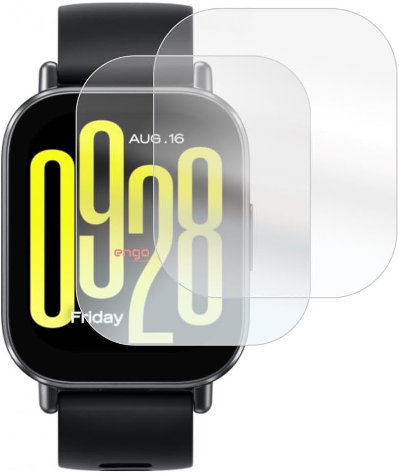 Xiaomi Redmi Watch 5 Active İle Uyumlu Ekran Koruyucu, Tam Kaplayan Akıllı Saat Koruması, Çizilmeye Dayanıklı Tpu Koruma 2 Adet, Hd Şeffaf