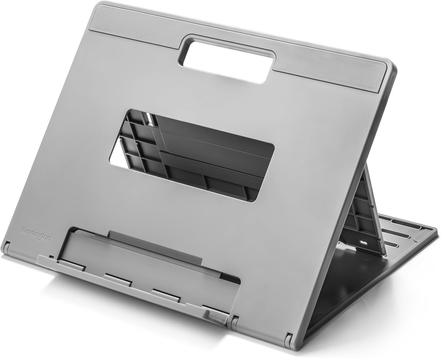 SmartFit Easy Riser Go 17 inç dizüstü bilgisayar standı, yüksekliği ayarlanabilir ve taşınabilir, 17 inçe kadar dizüstü bilgisayarlar, Ultrabook'lar, ChromeBooks ve SurfaceBooks için ideal
