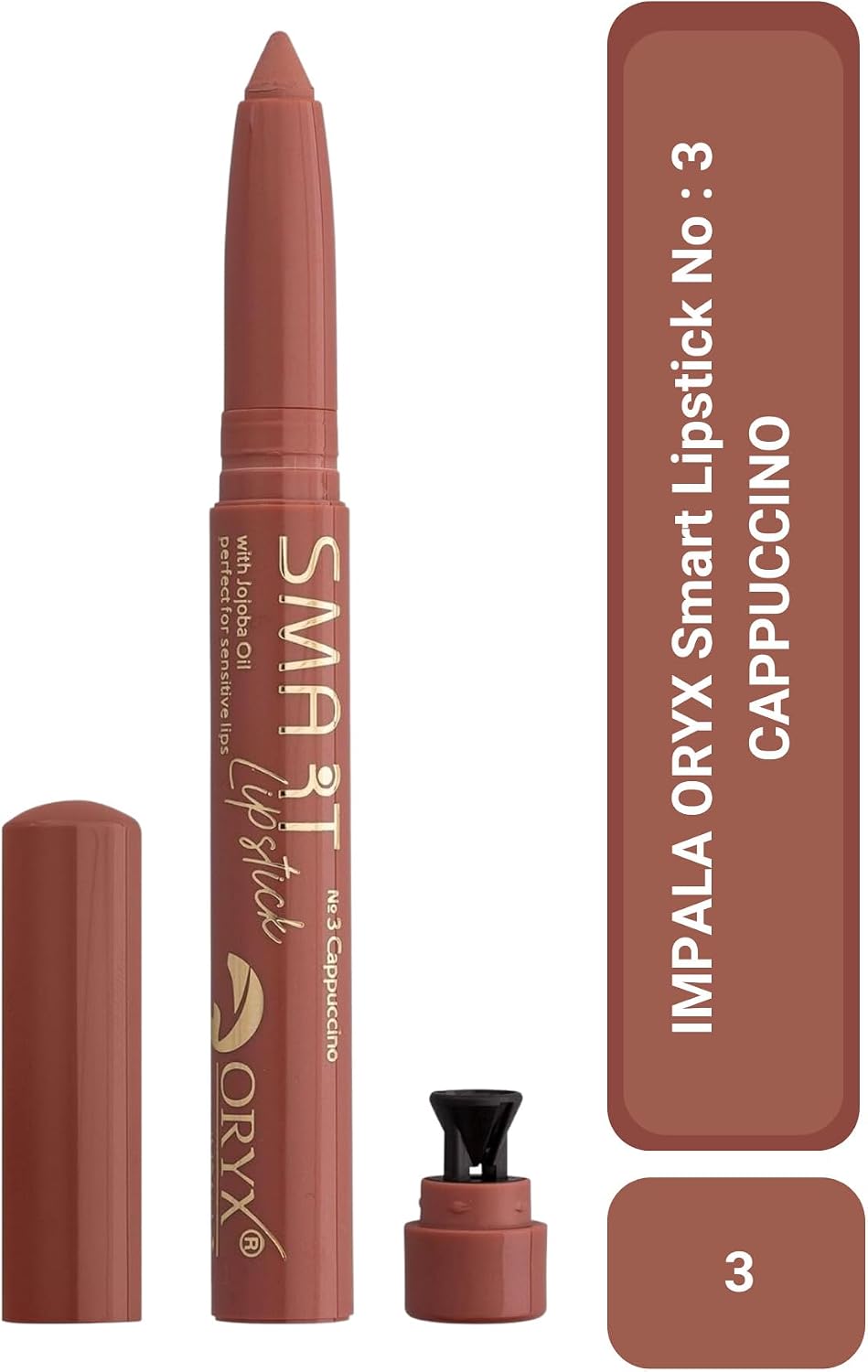 Ruj - Oryx Smart Lipstick No : 3 Cappuccıno/Kapuçino