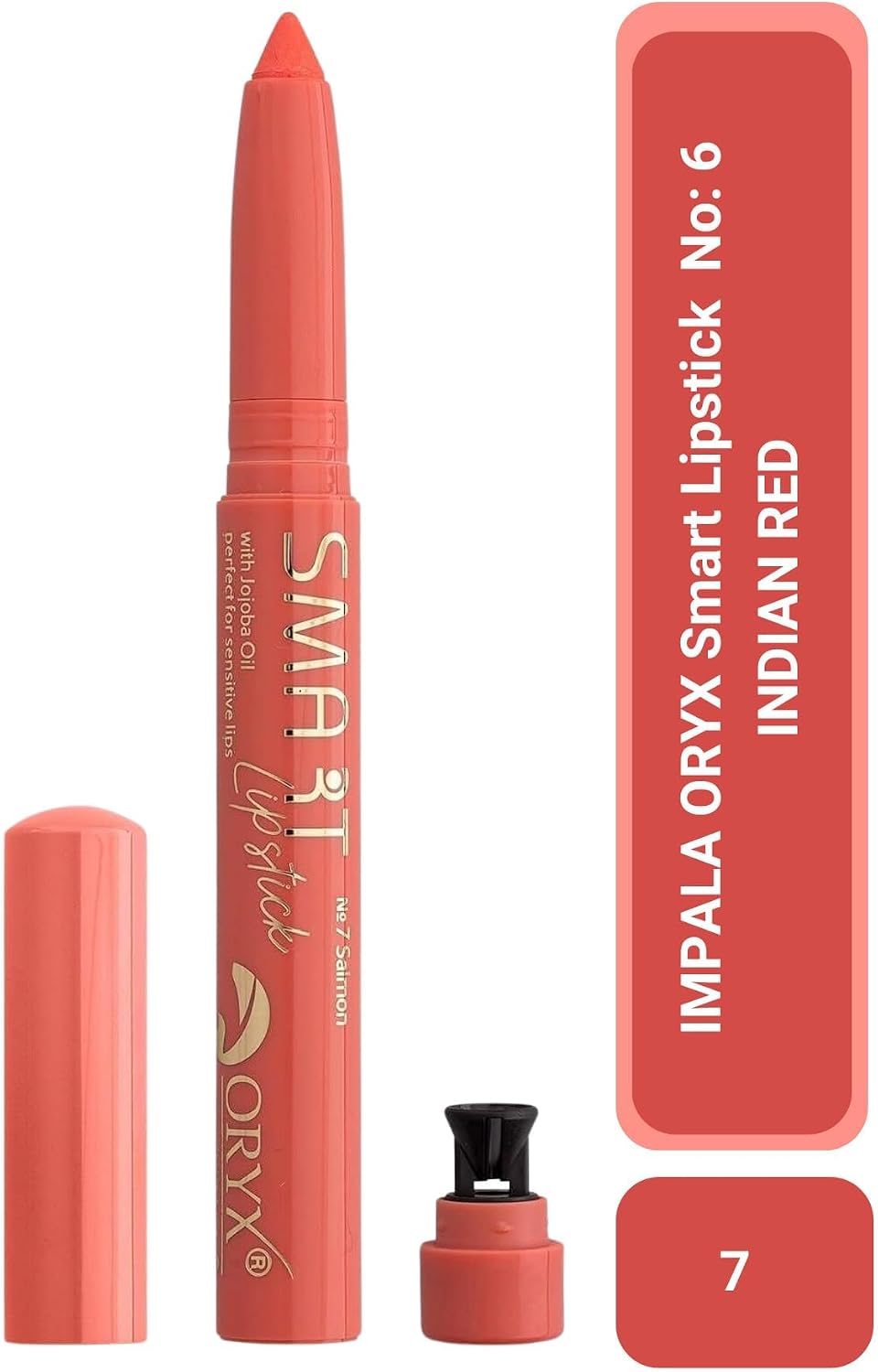 Oryx Ruj - Smart Lipstick No :7 Salmon/Somon