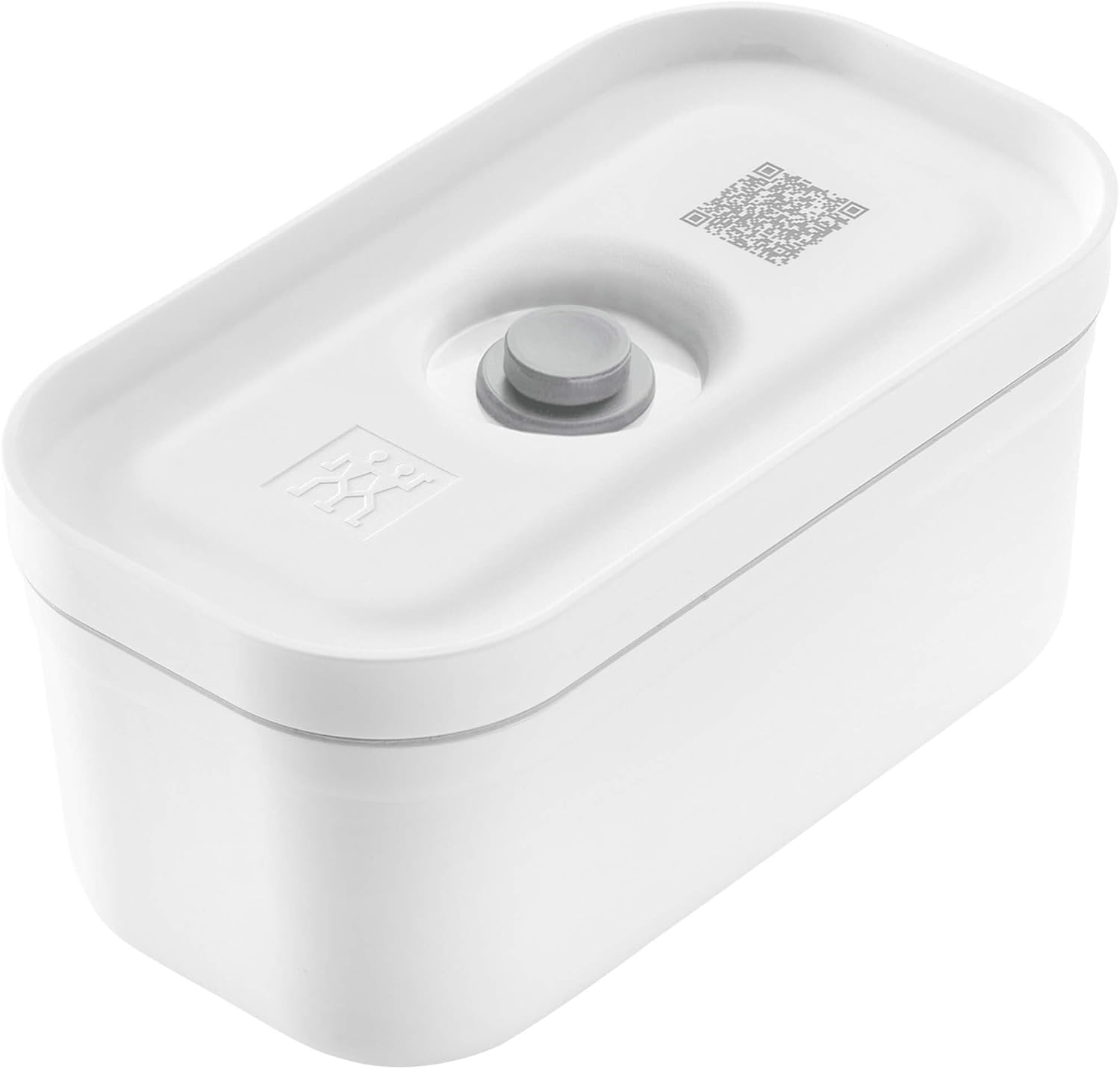 Fresh & Save Vakumlu Yemek Taşıma Kabı, S, Plastik, Beyaz-Gri