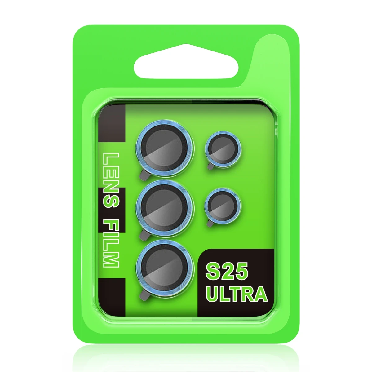 Samsung Galaxy S25 Ultra Raze Metal Kamera Lens - Mavi