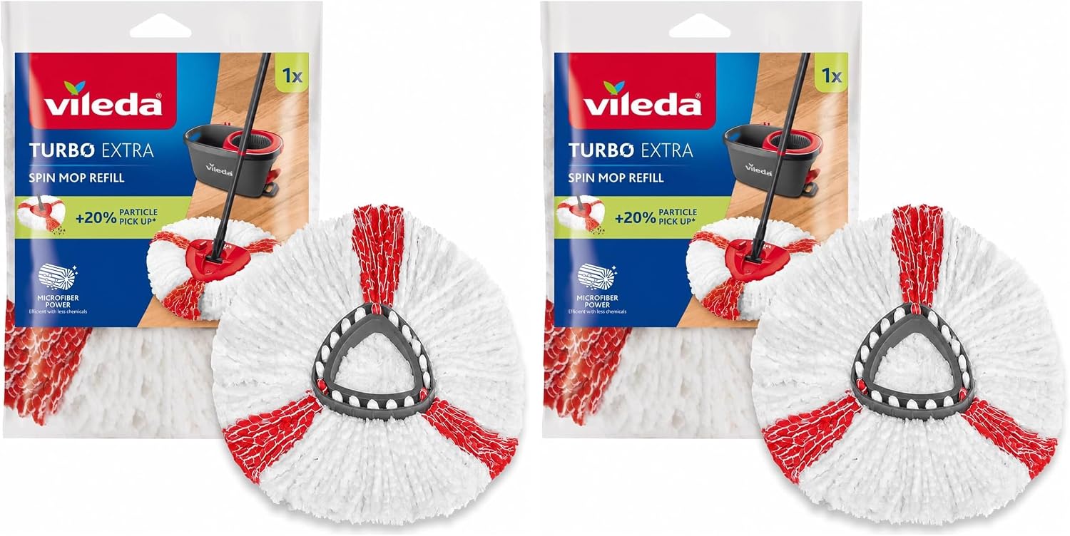 Turbo 2in1 Yedek Paspas, Üçgen Başlık, Yumuşak Mikrofiber, 1 Adet 2li paket