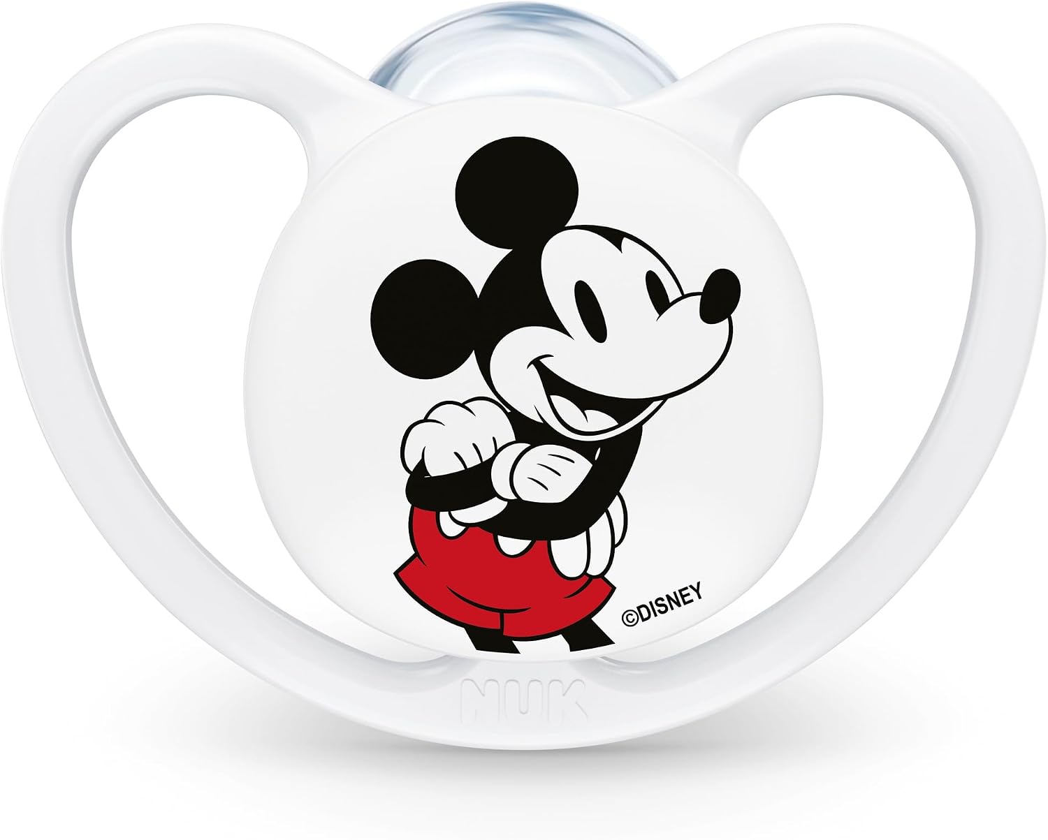 PM Air 2'li Emzik, 0-6 ay, Mickey, Beyaz/Gri