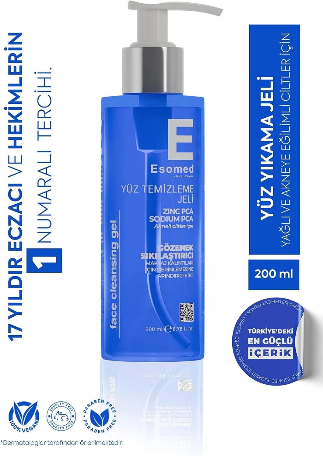 Yüz Temizleme Jeli 200 ML