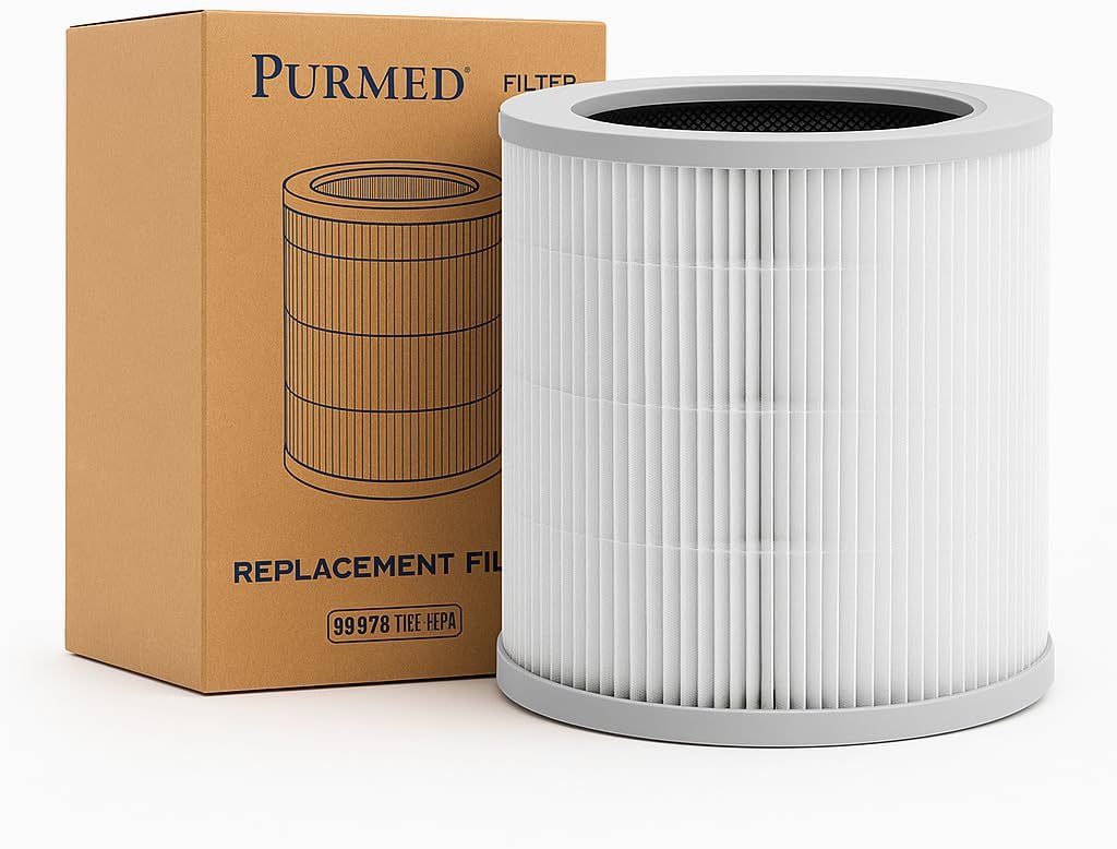 Xiaomi Smart Air Purifier 4 Compact Uyumlu HEPA Filtre | Yüksek Verimli Yedek Filtre | PM2.5, Polen, Toz ve Alerjen Giderici | 4 Compact Hepa Filter