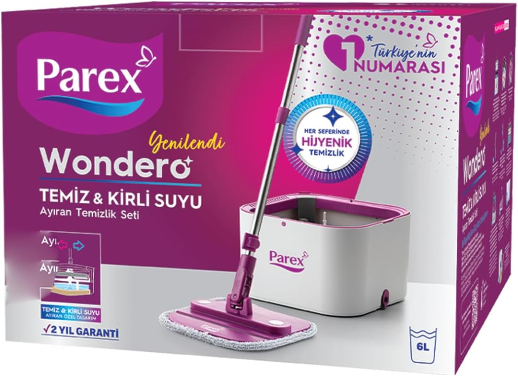 Wondero Otomatik Temizlik Seti Yedek Mop Hediyeli