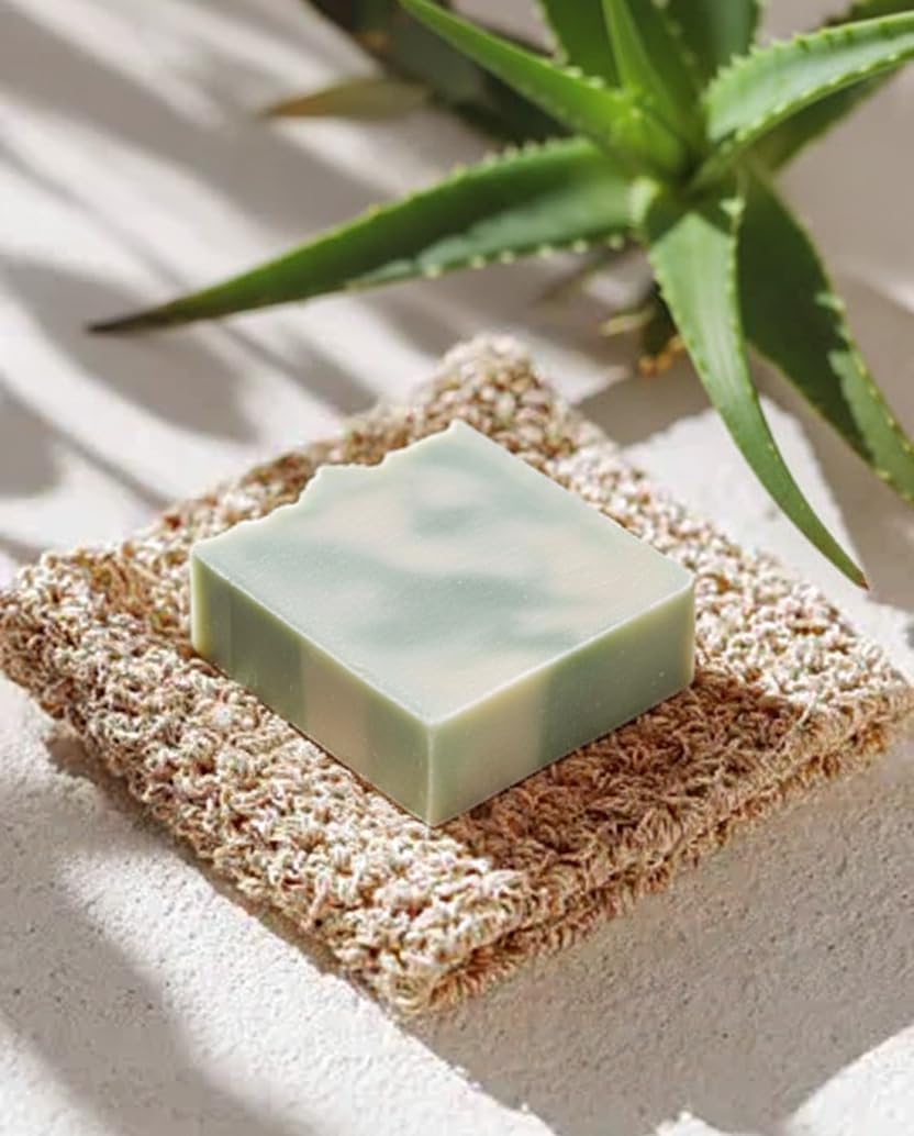 El Yapımı Argan & Aloe Vera Sabunu – Yoğun Nemlendirici, Besleyici ve Onarıcı Bakım