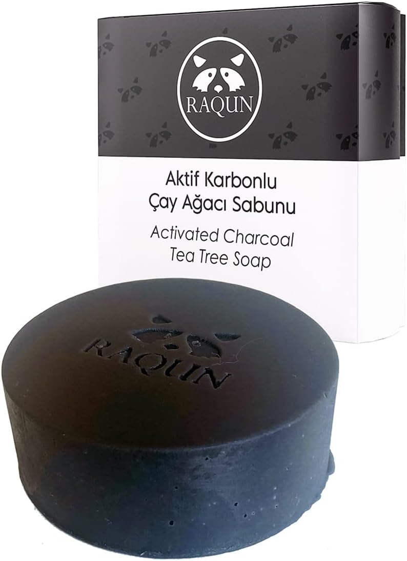 Doğal Aktif Karbonlu Çay Ağacı Sabunu (110 gr)