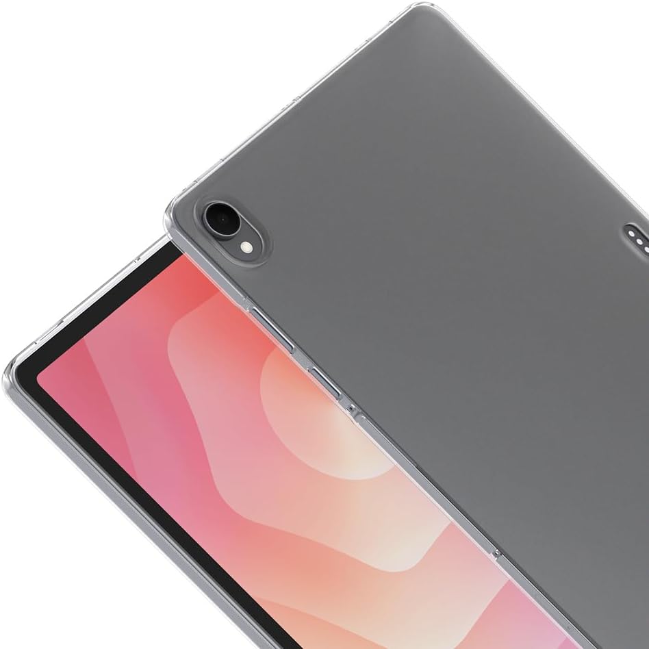 Samsung Galaxy Tab S11 SM-X730 X736 ile Uyumlu Kılıf Şeffaf Silikon Yumuşak Esnek İnce Tablet Kılıfı Renksiz