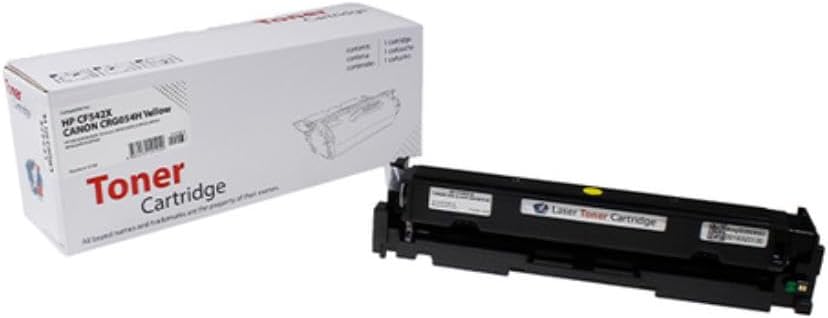 HP uyumlu CF542X & CANON uyumlu CRG-054,067HK Sarı Toner(2.5K)