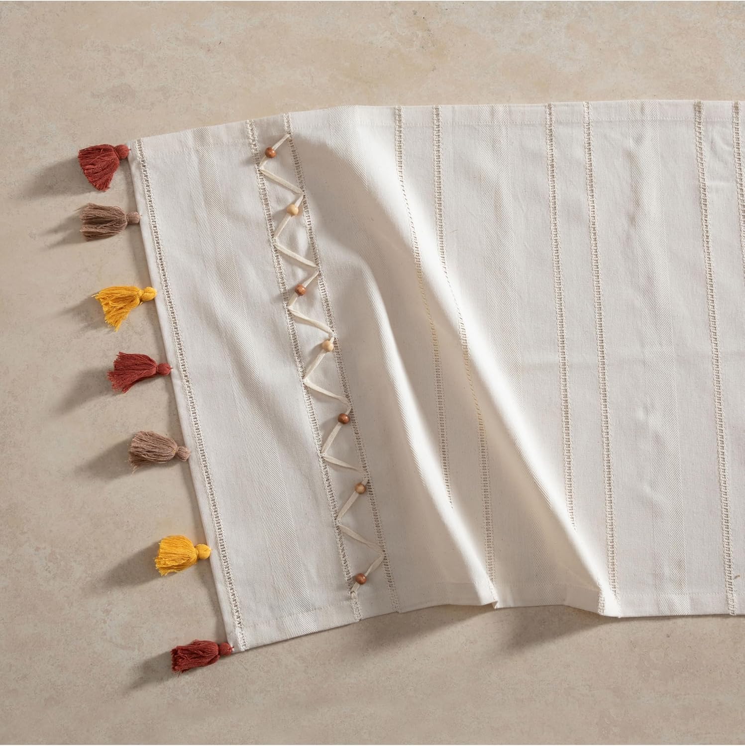 BONCUK PONPONLU RUNNER 50X130 CM