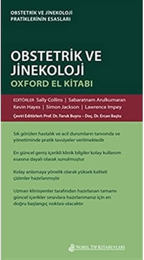 Obstetrik ve Jinekoloji Oxford El Kitabı