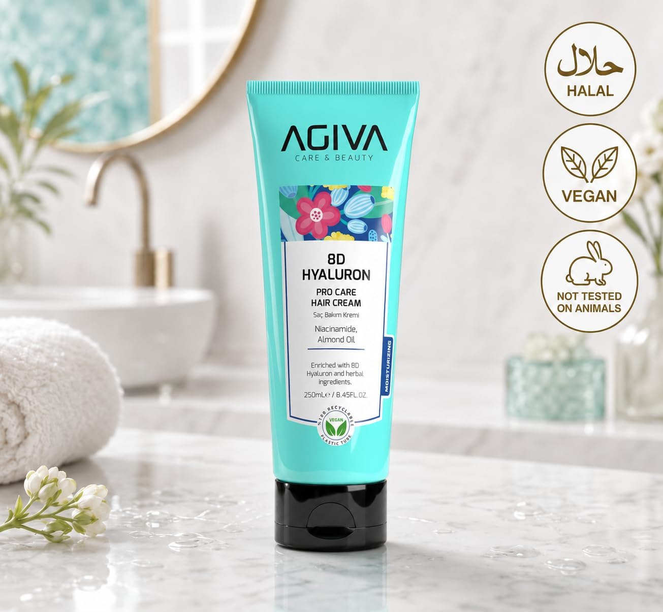 Care 8D Hyaluron 250Ml Saç Kremi