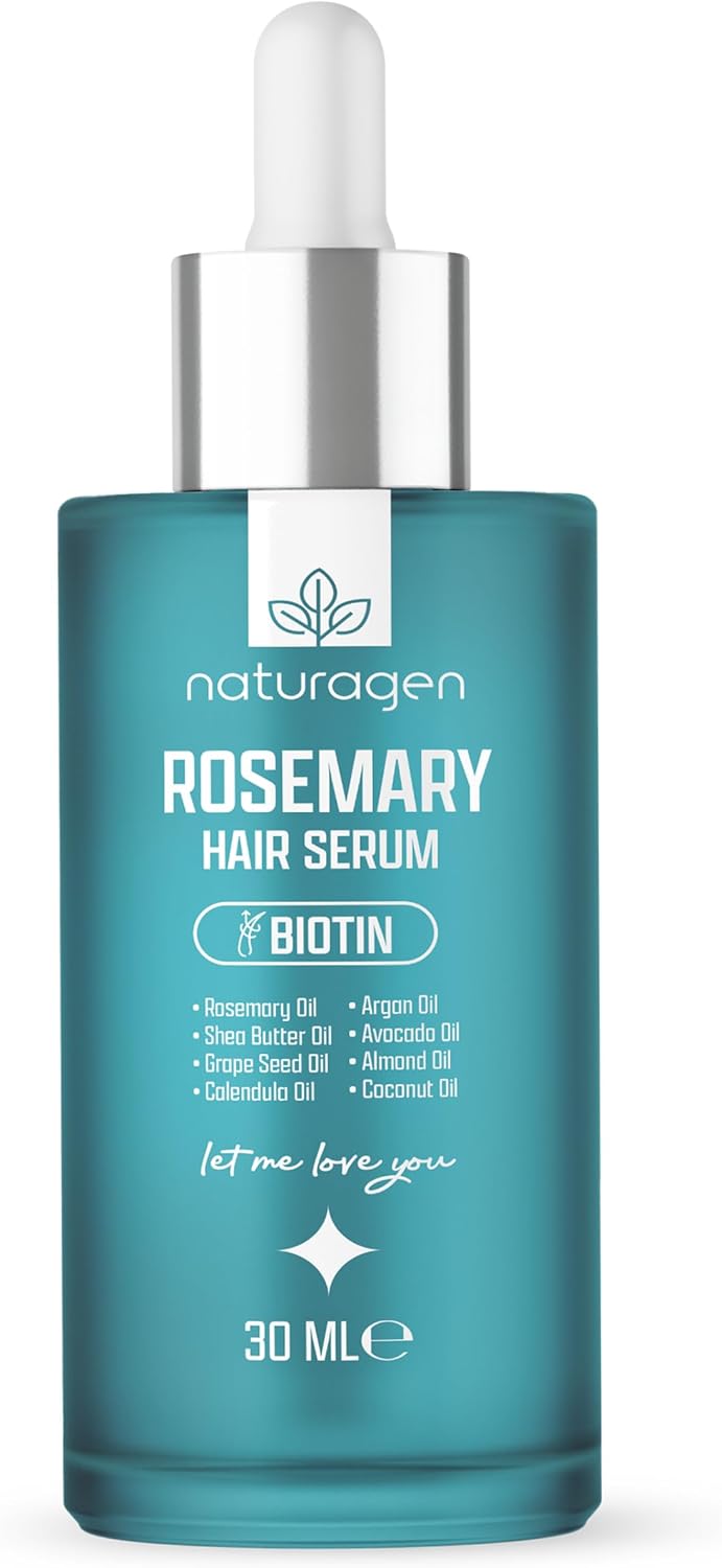 Rosemary Hair Serum Biberiye Saç Serumu 30 ml | Yıpranmış Saçlar | Biotin + 7 Farklı Yağ Kompleksi