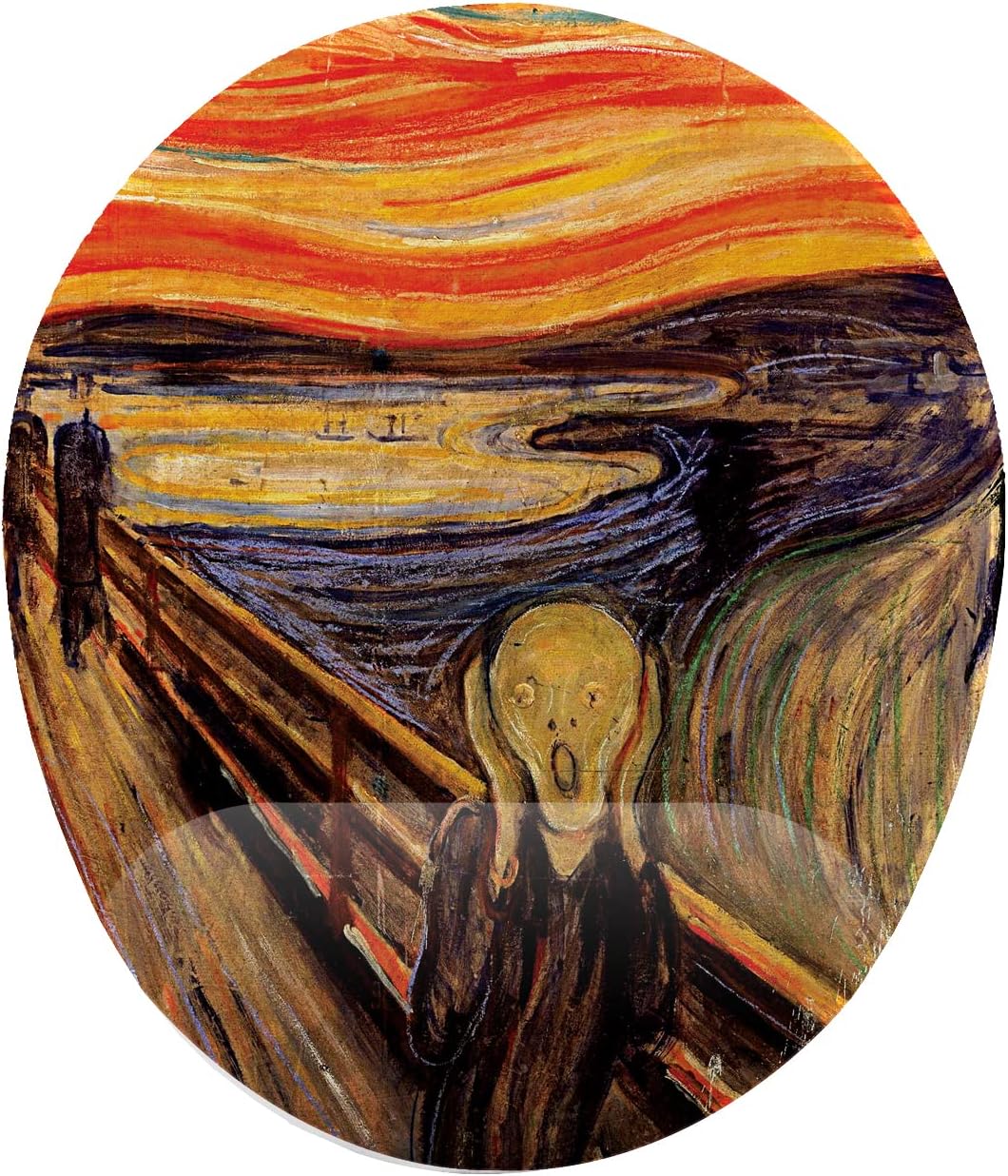 Munch Çığlık Scream Bilek Destekli Mouse Pad