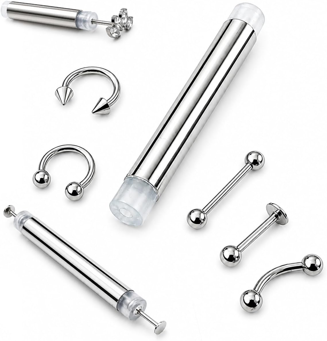 Piercing Topu Takma Ve Çıkarma Aparatı, Figürlü Piercing Takma Ve Çıkarma Aparatı (2mm-3mm TOP)