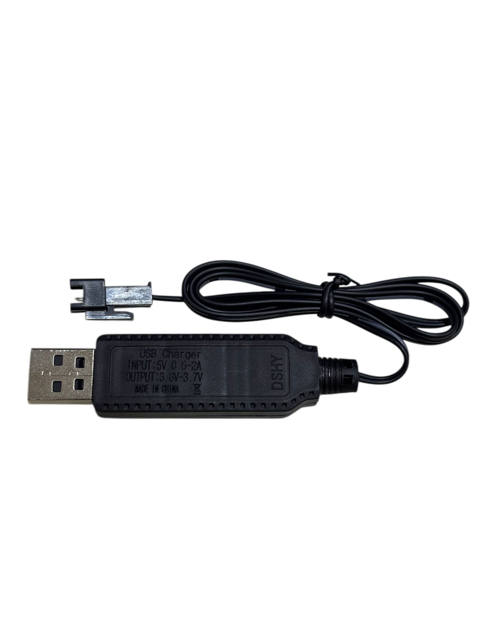 3.7V Li-ion SM-2P Soket Oyuncak Bataryası USB Şarj Kablosu