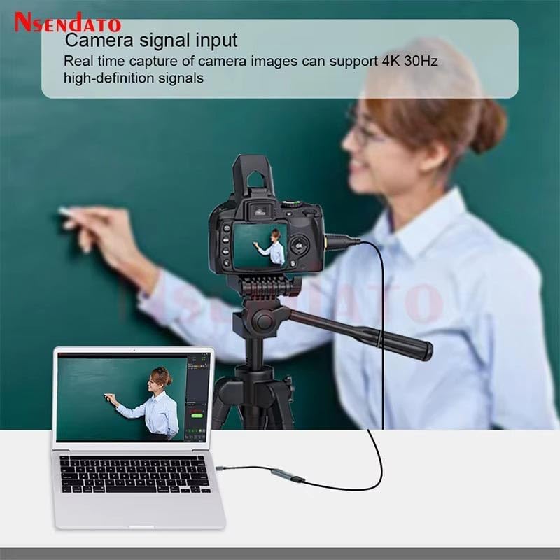 GA06 Type-C 3.1 to HDMI 1080P 60Hz 4K 30Hz Video Capture Görüntü Yakalama Kartı (Type-C to HDMI 4K 30Hz 1080p 60Hz)