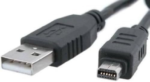 Olympus uyumlu dijital fotoğraf makina kablosu CB-USB5/CB-USB6 12 P USB 12 pin kablo