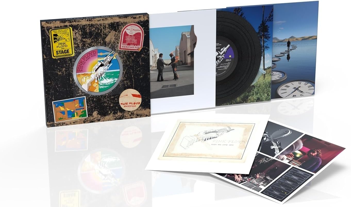 Pink Floyd Wish You Were Here (50th Anniversary - Box Set Vinyl) 3LP Plak 0198028767118