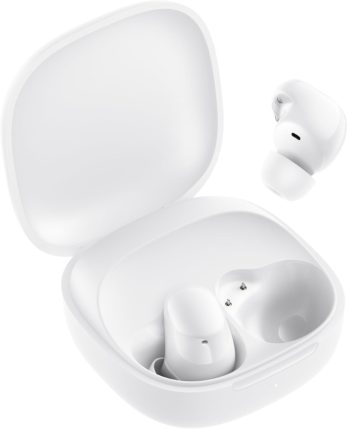 Xiaomi Redmi Buds 6 Play | 10 mm Dinamik Sürücü | AI Gürültü Azaltma | 36 Saate Kadar Pil Ömrü | Bluetooth® 5.4 | Dokunmatik Kontrol - Global Sürüm - (Beyaz)