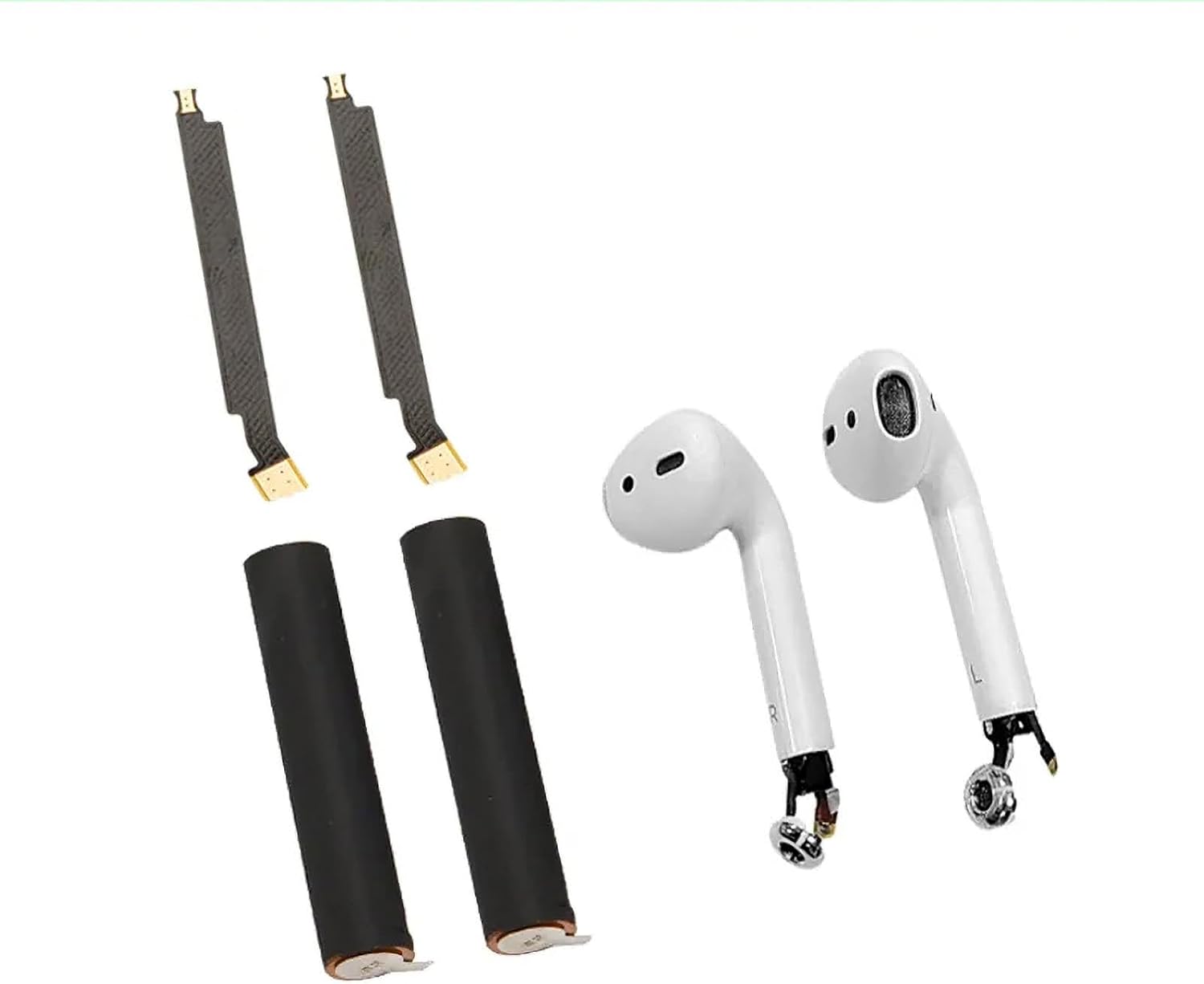 Airpod 1 ve Airpods 2 ile Uyumlu Batarya Kulak içi Kulaklık Bataryası Yedek Pil Airpod Birinci ve İkinci Jenerasyon İle Uyumlu Yedek Pil (Çift Batarya)