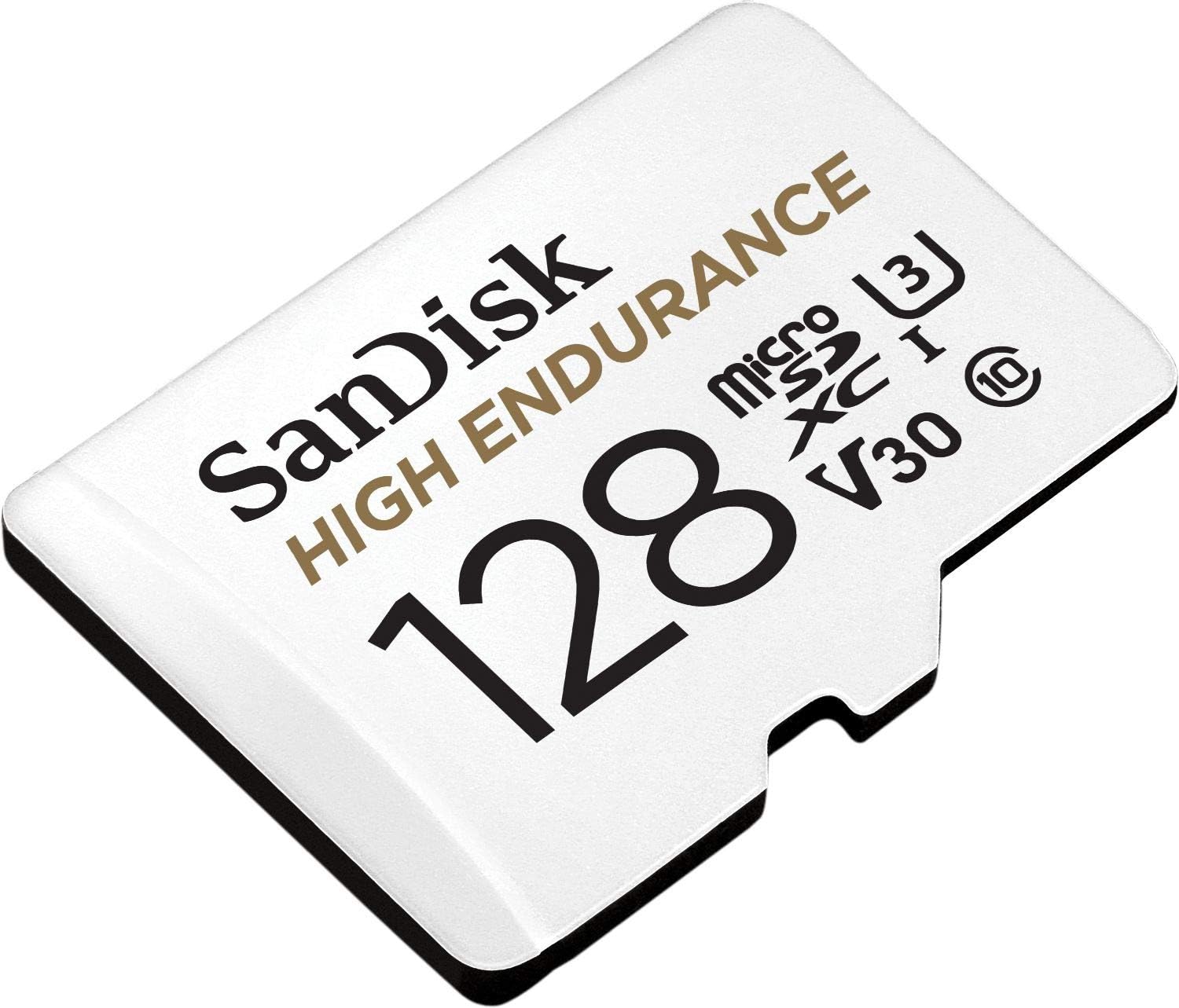 High Endurance microSDXC Bellek Kartı 128 GB + Adaptör (Dash Camları ve Özel Güvenlik Kameraları için, 100 MB/s Okuma, Full HD ve 4K Videolar için V30)