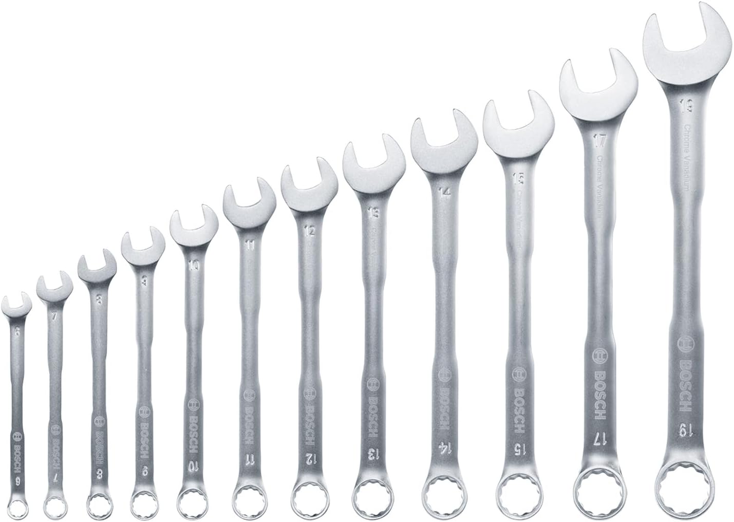 Bosch Açık Uçlu Kombine Anahtar Seti 12 Parça 1600A02Z9D