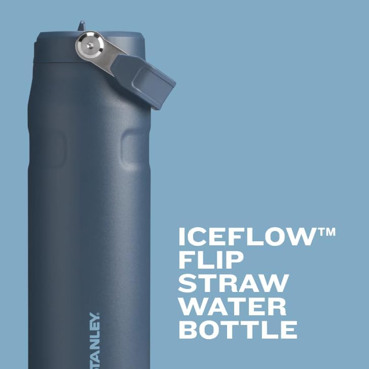 IceFlow™ Aerolight™ Flip Straw 2.0 Pipetli Termos Su Şişesi 1.06 Litre - Lilac | Paslanmaz Çelik