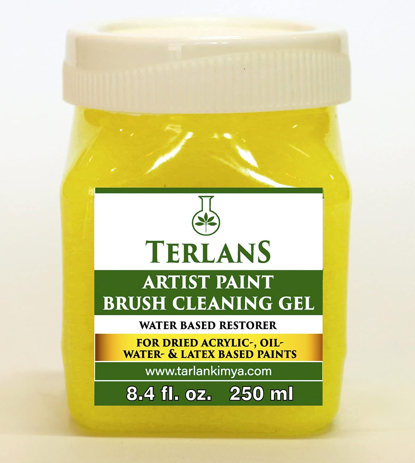 Sanatsal Boya ve Fırça Temizleyici Yoğun Kıvam 250 ml Art Paint Brush Cleaner Restorer