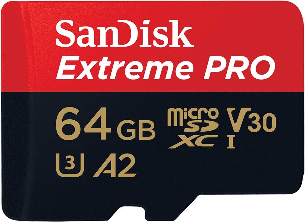 Extreme Pro SDSQXCU-064G-GN6MA Class 10 UHS-I U3 A2 V30 64 GB Micro SD Kart