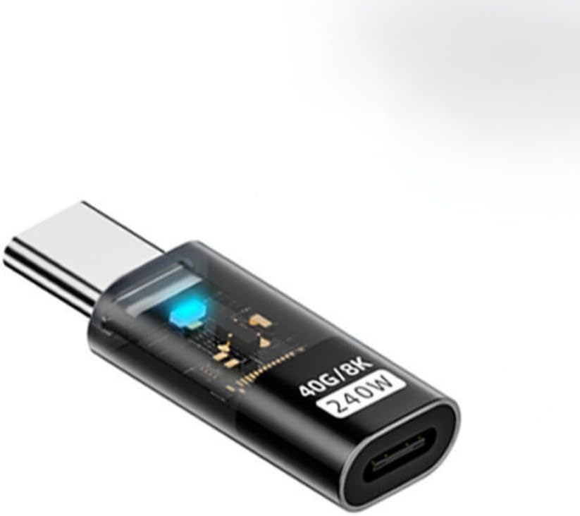 Type C to Type C USB3.2 240W 40Gbps 8K Hızlı Şarj Veri ve Görüntü Aktarımı Çevirici Adaptör OTGST