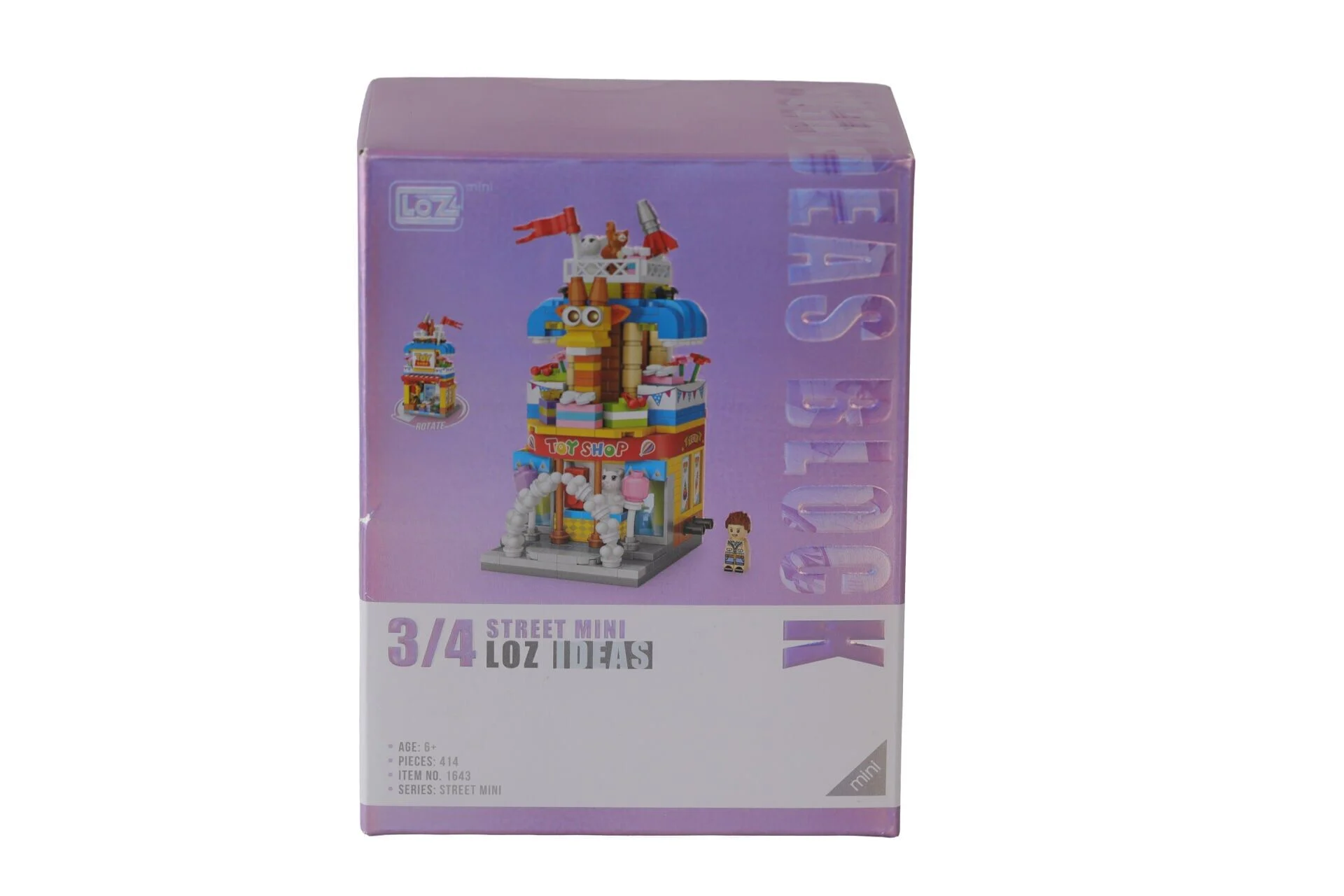 LZ-1643 Loz Oyuncak Dükkanı 414 Parça Block Oyuncak