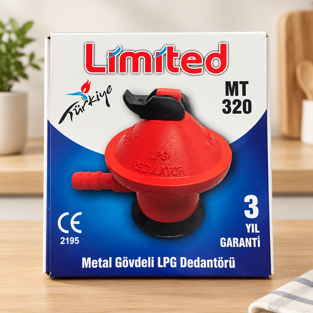 Metal gövdeli LPG dedantörü