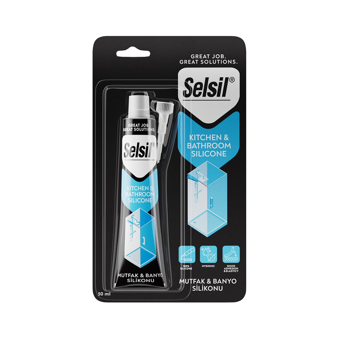 Şeffaf Tüp Silikon 50 ml