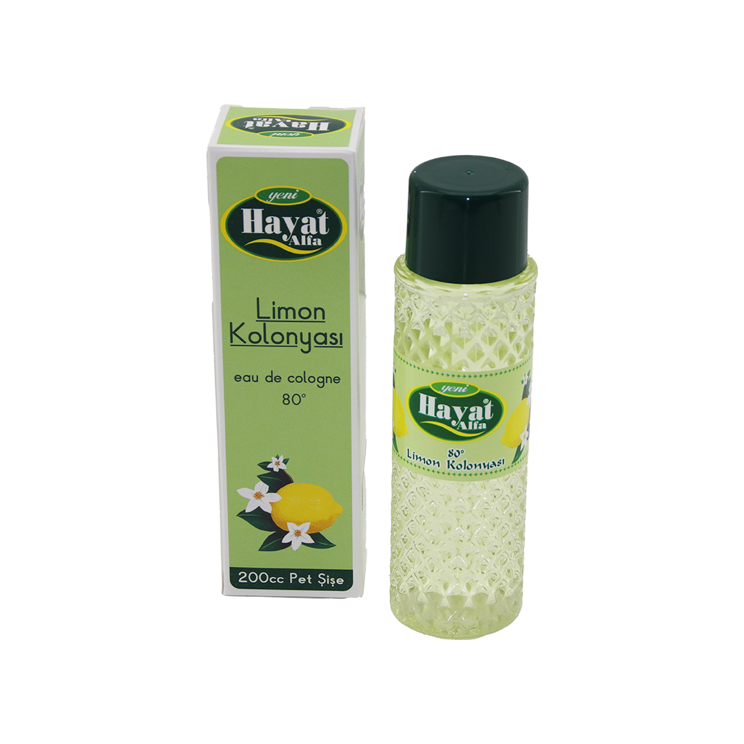 Limon Kolonya Pet Şişe (200cc)