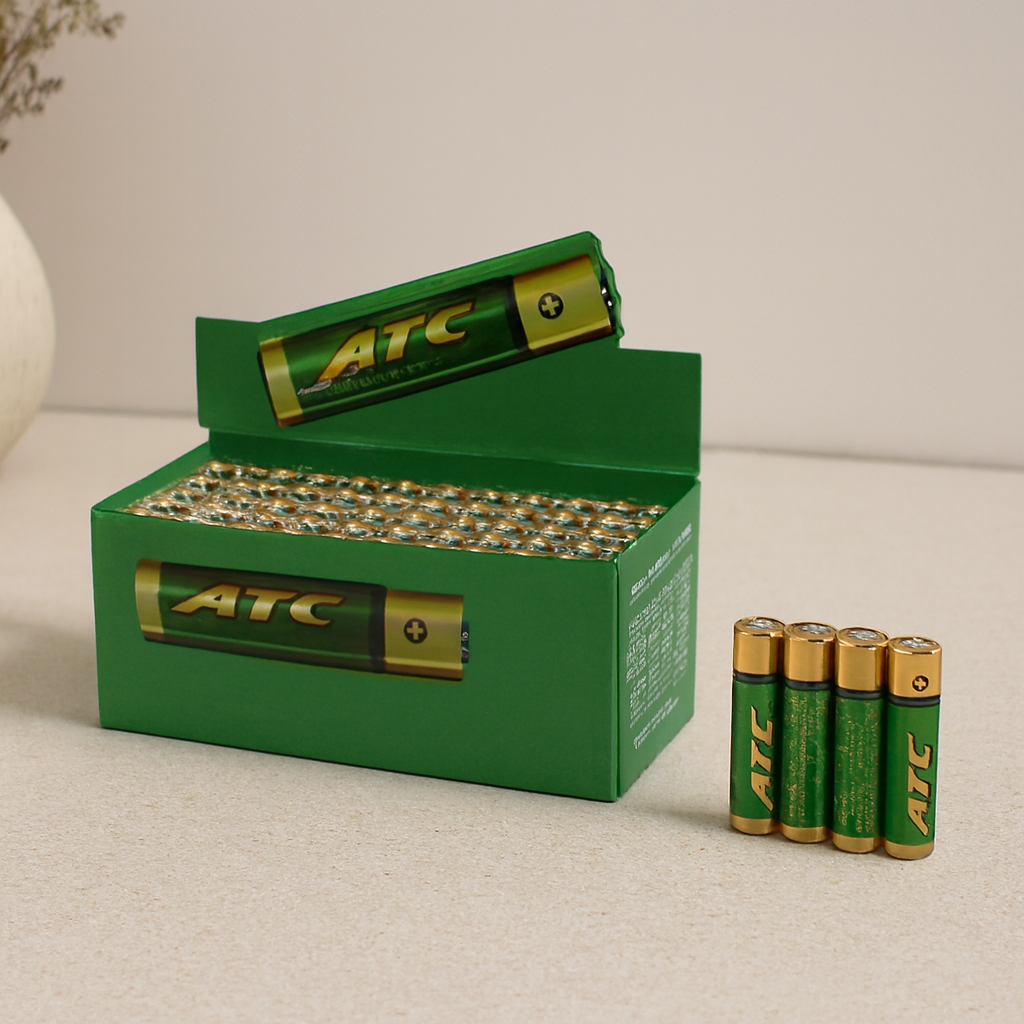 İnce AAA Pil ( 60 Adet)