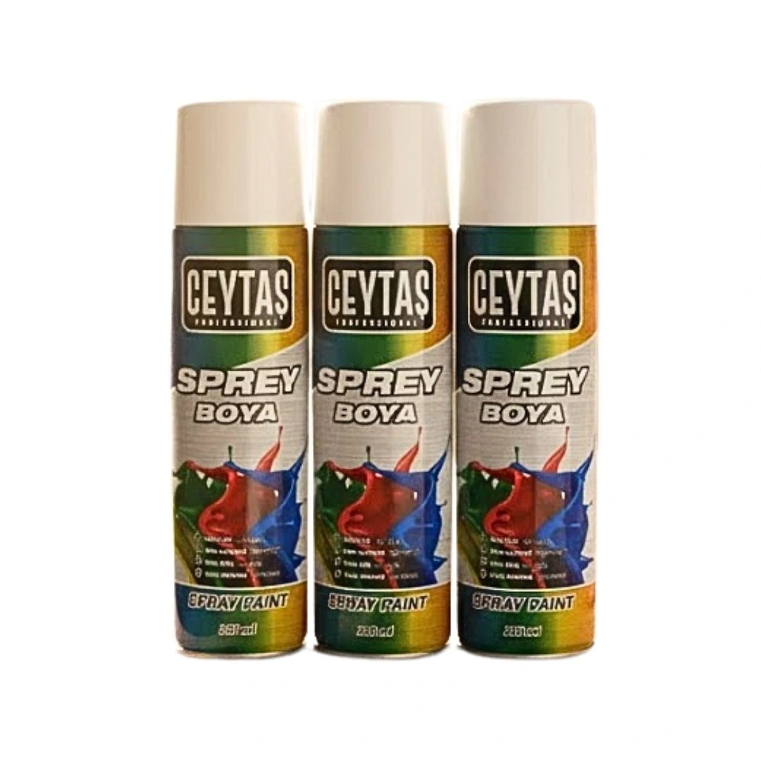 Beyaz Sprey Boya 200 ml ( 1adet)