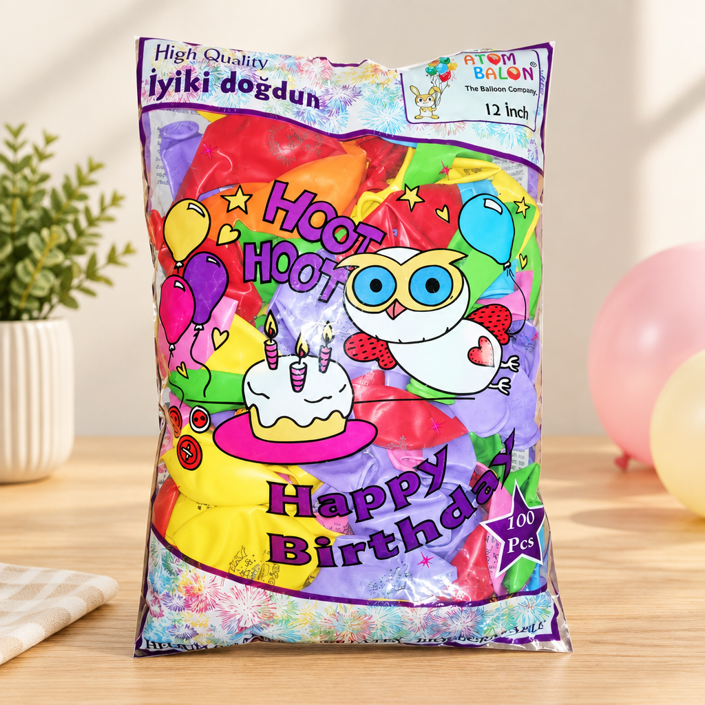 İyi Ki Doğdun Balon 100'lü