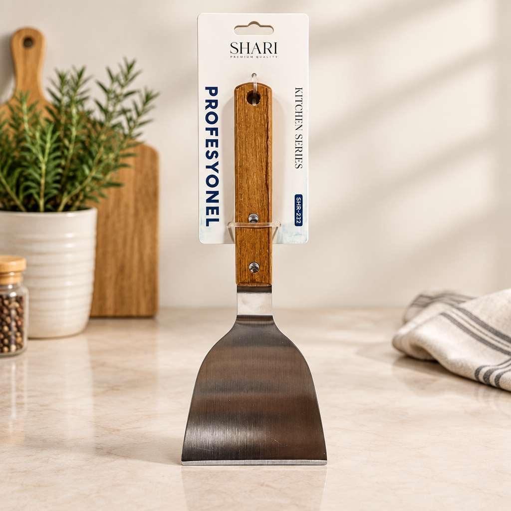 Ahşap Saplı Spatula