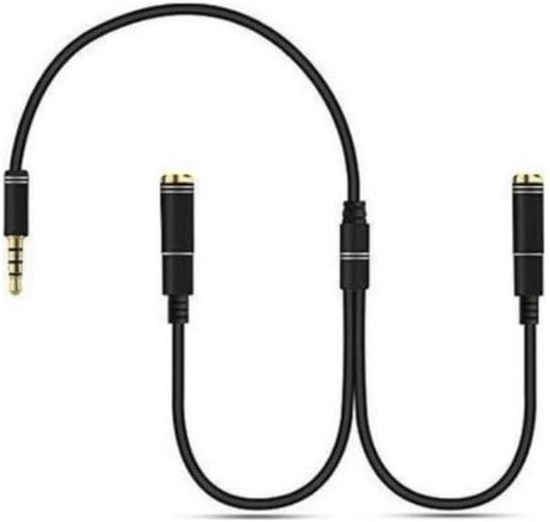Stereo 3.5mm Kulaklık Çoklayıcı Y Splitter Kablo