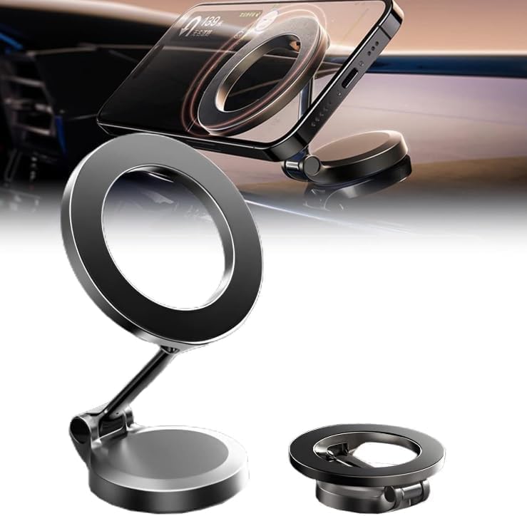 FENOMEN ARAÇ TUTUCU SÜPER AĞIR METAL 3M TABAN BANTI KUTUDA YEDEK TABAN BANTI VE 2 ADET YEDEK METAL HALKA 360 DERECE TAM TUR DÖNEBİLİR KATLANABİLİR MASA GİBİ YÜZEYLERE DE UYGUN TELEFON TUTUCU VE STAND